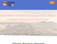 Tablet Screenshot of caravanasmexico.com
